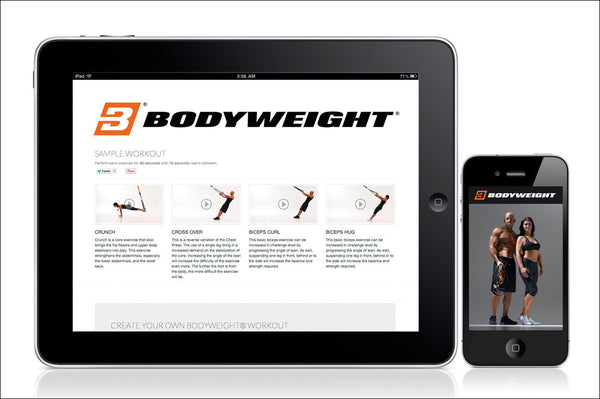 Art.nr. 119 BODYWEIGHT® MOBILE APP FOR IPHONE AND ANDROID